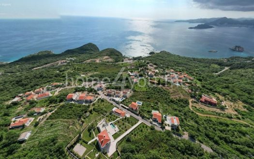 Urbanized land with sea view, Blizikuce, Budva.