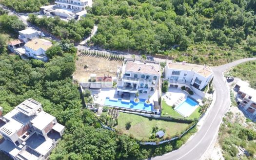 Urbanized land with sea view, Blizikuce, Budva.