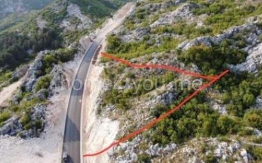 Land with a panoramic view of Cetinje