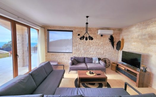 Two traditional stone villas with a fantastic sea view, Kuljace, Budva