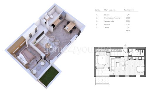 Exclusive sale! New Residential Complex Under Construction, Radanovići, Kotor
