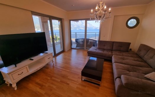 Three-bedroom apartment for long-term rent in the luxury complex Harmonia, Zavala, Budva