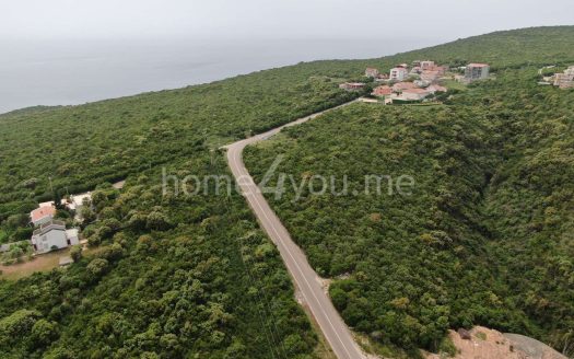 Urbanized plot with sea view and construction permit,  Krimovica, Kotor