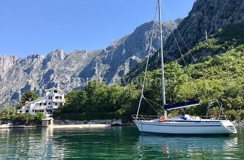 Luxury villa on the first line to the sea with a private pier, Stoliv, Kotor