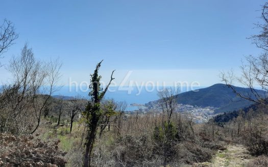 Plot with sea view, Markovići, Budva