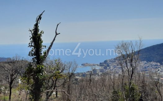 Plot with sea view, Markovići, Budva