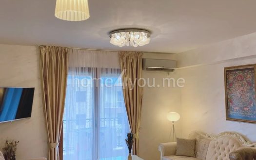 Two-bedroom furnished apartment with garage space in an excellent location, Gospoština, Budva