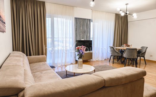 Two-bedroom apartment for long-term rent in the Harmonia complex in Budva