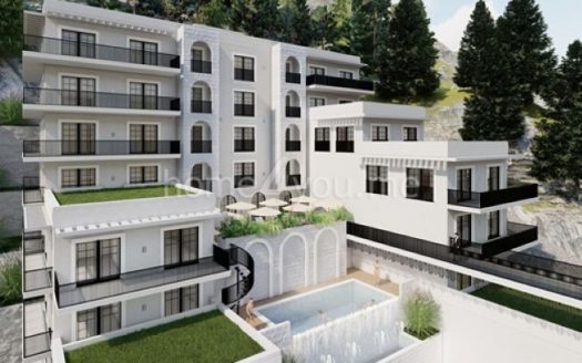 Apartments with sea view, Montenegrina Residence, Budva – J3