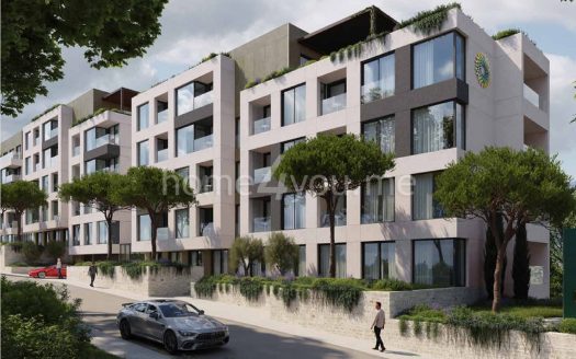 Exclusive offer of apartments under construction with panoramic sea views — residential complex with a swimming pool, Tivat