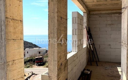 Two-bedroom apartment with panoramic sea view in a luxury residential complex with pools, Budva, Reževići