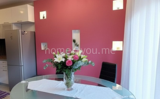 Completely renovated two-bedroom apartment with three terraces in Budva