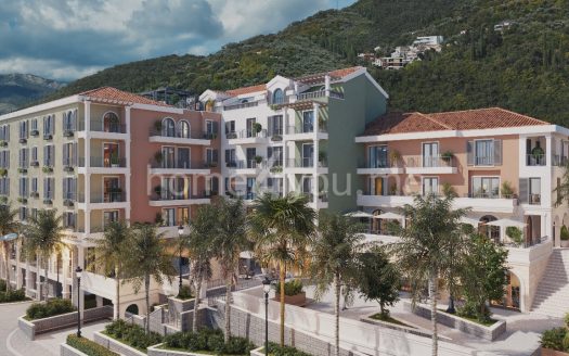 Apartments in a new residential complex under construction, Donja Lastva, Tivat