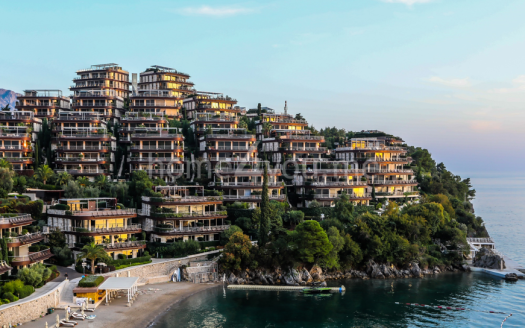 Luxury two-bedroom apartment in the exclusive Dukley Gardens resort, Budva