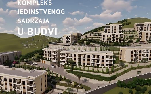 Two-bedroom apartment with garage parking space in a new luxury residential complex, Dubovica, Budva