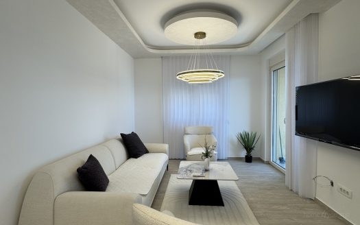 Furnished two-bedroom apartment with panoramic sea views, Bečići, Budva