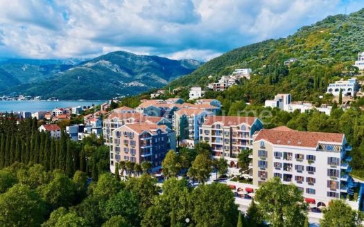 New residential and commercial complex under construction, Donja Lastva, Tivat